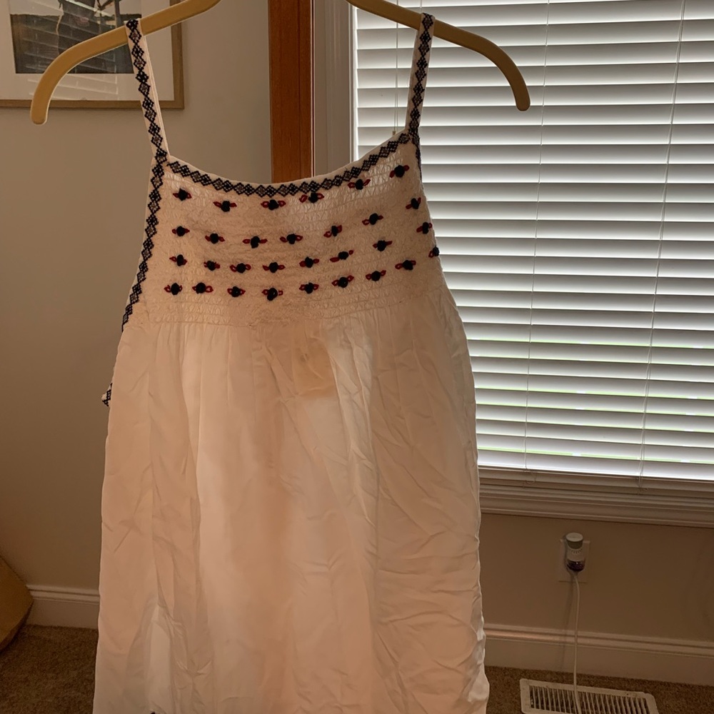 Anthropology white shirt NWT
